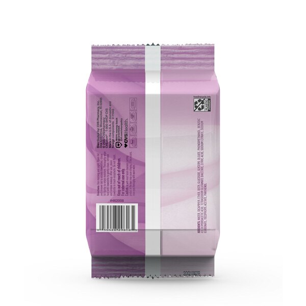 CVS Beauty Makeup Remover Towelettes Oil-Free, 25/Pack