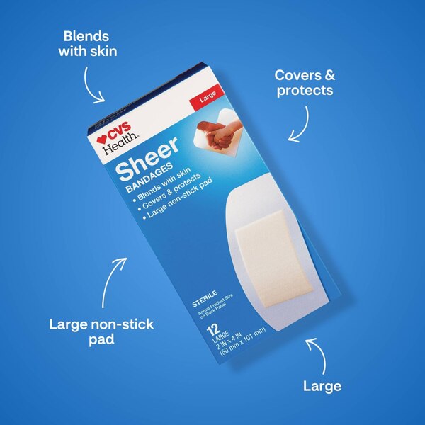 CVS Health Sheer Bandages