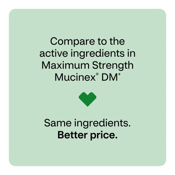 CVS Health 12HR Maximum Strength Mucus DM Extended Release Tablets