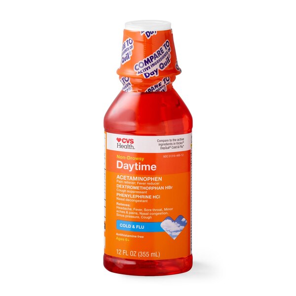 CVS Health Non Drowsy Daytime Cold & Flu Relief