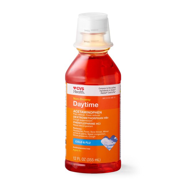 CVS Health Non Drowsy Daytime Cold & Flu Relief