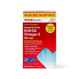 CVS Health Omega-3 Krill Oil Softgels, thumbnail image
