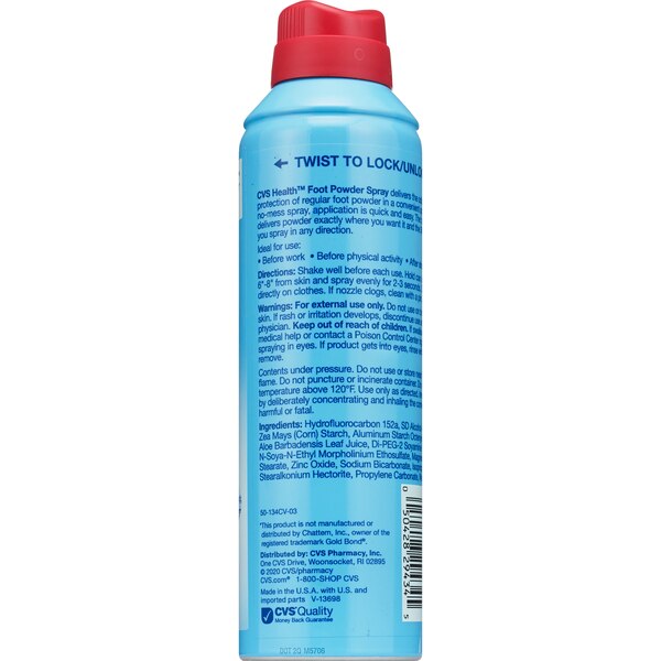 CVS Health Foot Powder Spray, 7 OZ