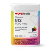 CVS Health Chewable Vitamin B12 Tablets, 60 CT, thumbnail image