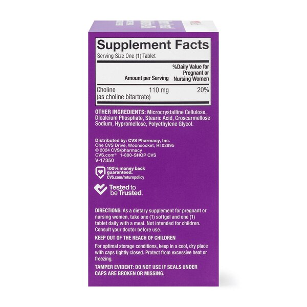 CVS Health Women's Prenatal + DHA Tablets/Softgels, 60 CT