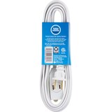 Total Home 3-Outlet Indoor Extension Cord, 15 Ft White, thumbnail image