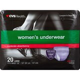 CVS Health Women's Underwear Moderate Absorbency, thumbnail image