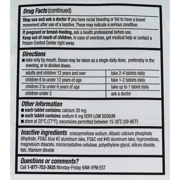 CVS Health Stool Softener Plus Stimulant Laxative Tablets