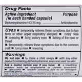CVS Health Allergy Relief Diphenhydramine Capsules, thumbnail image