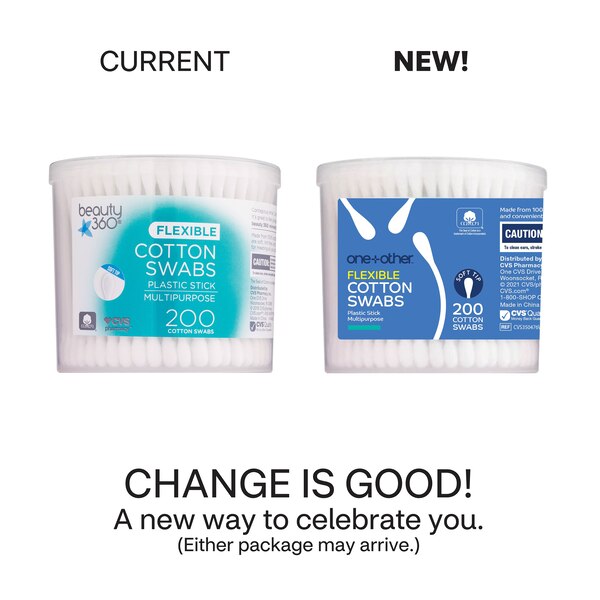 one+other Flexible Cotton Swabs