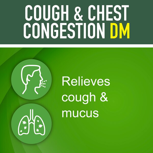 CVS Health Non Drowsy Tussin DM Adult Cough & Chest Congestion, 8 OZ