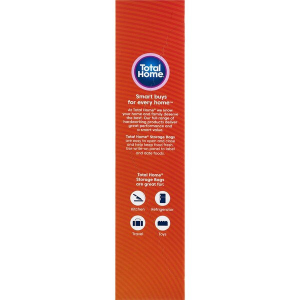 Total Home Easy-Close Slider Storage Bags
