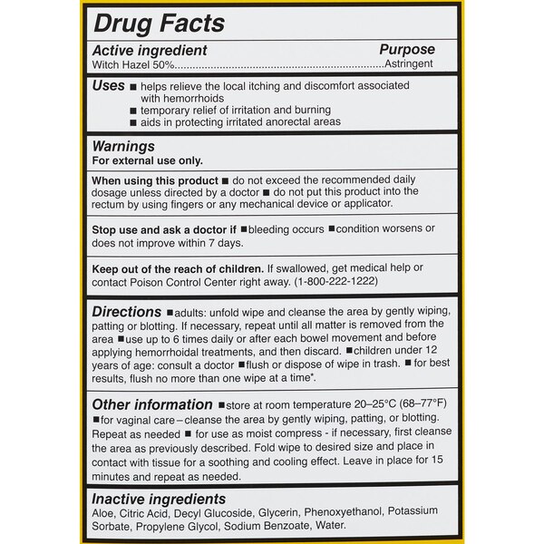 CVS Health Hemorrhoidal Medicated Wipes