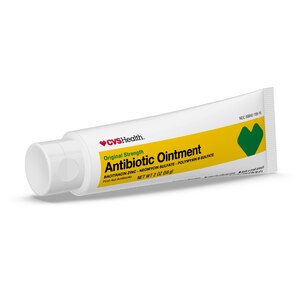 CVS Original Strength Antibiotic Ointment, 2 Ounces, 1 Ounces, 0.5 Ounces