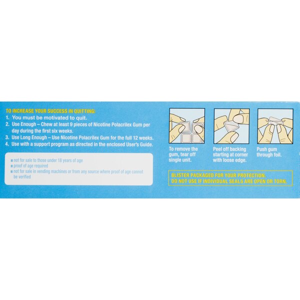 CVS Health Sugar Free Nicotine Gum, Original