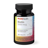 CVS Health Biotin Tablets, 150 CT, thumbnail image