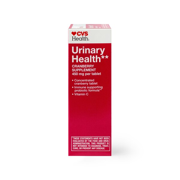 CVS Health Urinary Health Cranberry Supplement 450 Mg Tablet, 100 CT