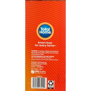 Total Home 30 Gallon Drawstring Trash Bags, , 10 Count