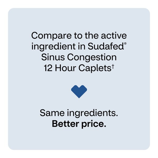 CVS Health 12HR Non Drowsy, Maxium Strength Nasal Decongestant
