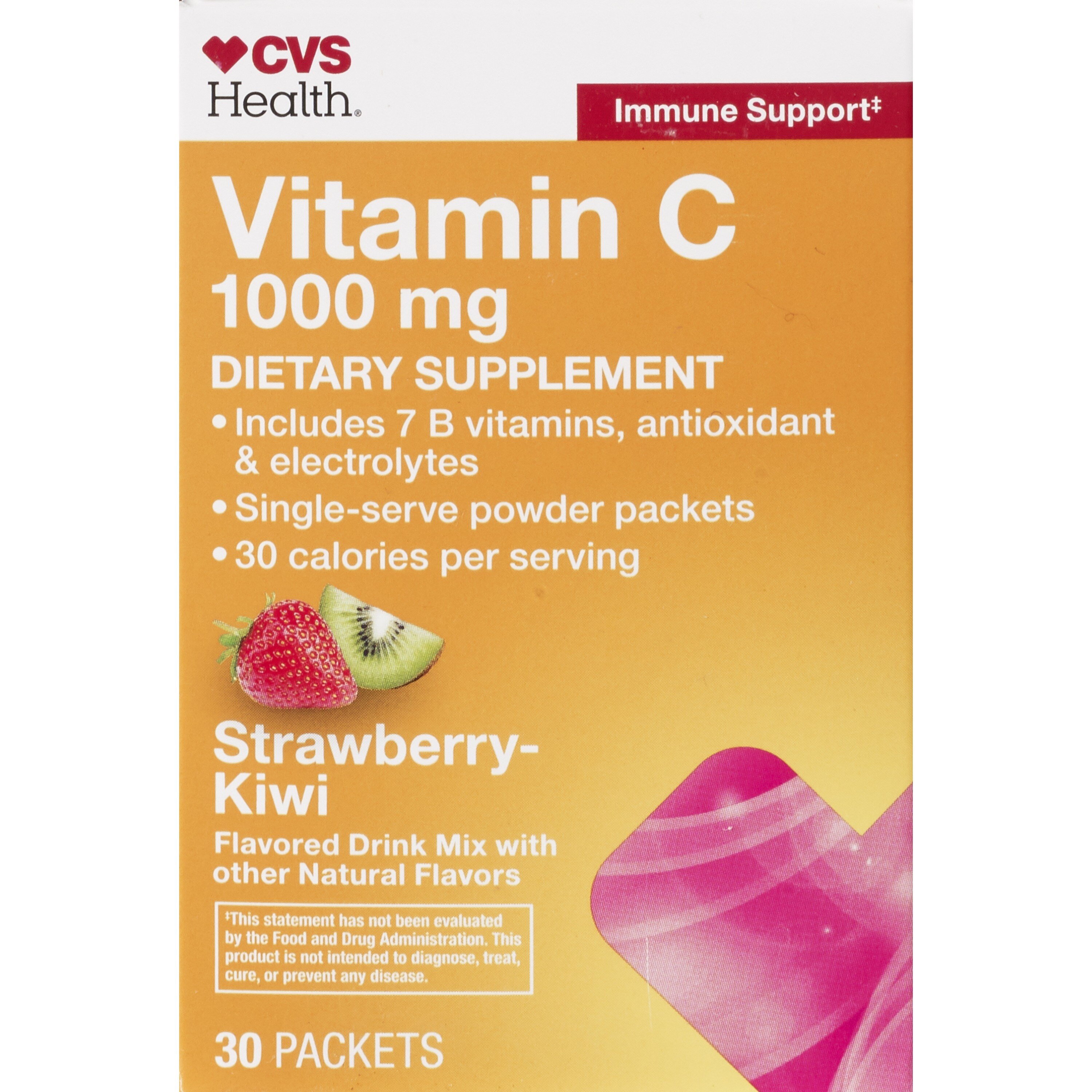 CVS Health Immune Support Vitamin C Fizzy Drink Packet
