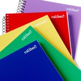 Caliber Premium 3 Subject Notebook, College Ruled, 150 Sheets, Assorted, thumbnail image
