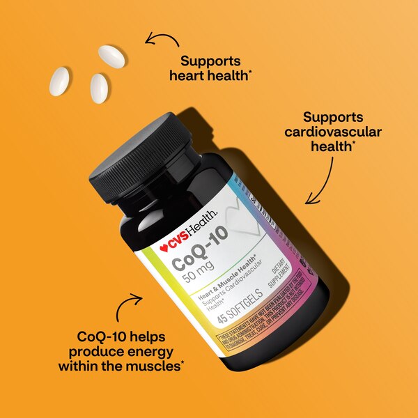 CVS Health CoQ-10 Softgels, 45 CT
