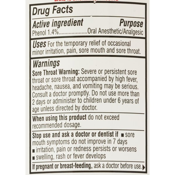 CVS Health Sore Throat Spray, Cherry, 6 OZ