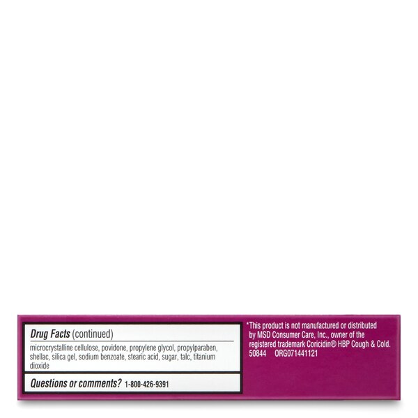 CVS Health Cough & Cold HBP Tablets, 16 CT