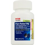 CVS Health Acetaminophen PM Pain Reliever & Nighttime Sleep-Aid Gelcaps, 100 CT, thumbnail image
