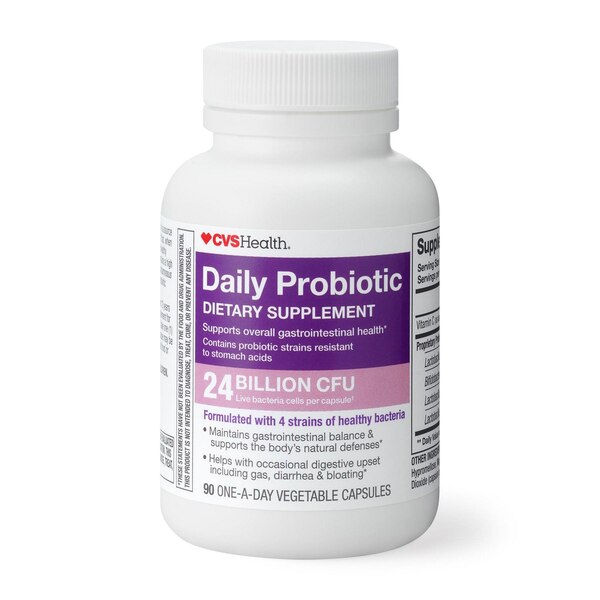 CVS Health Daily Probiotic 24 Billion CFU Capsules