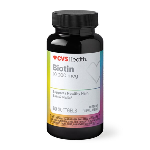 CVS Biotin Softgels, 60 CT