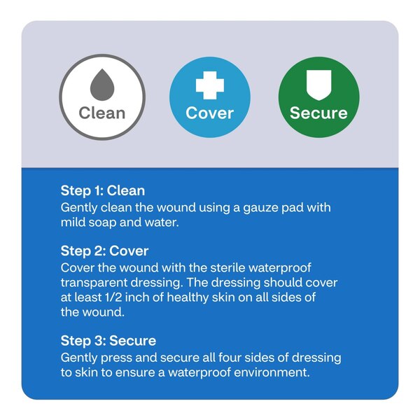 CVS Health Waterproof Transparent Dressings, Assorted