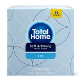Total Home Facial Tissue Cube, 70 ct, thumbnail image