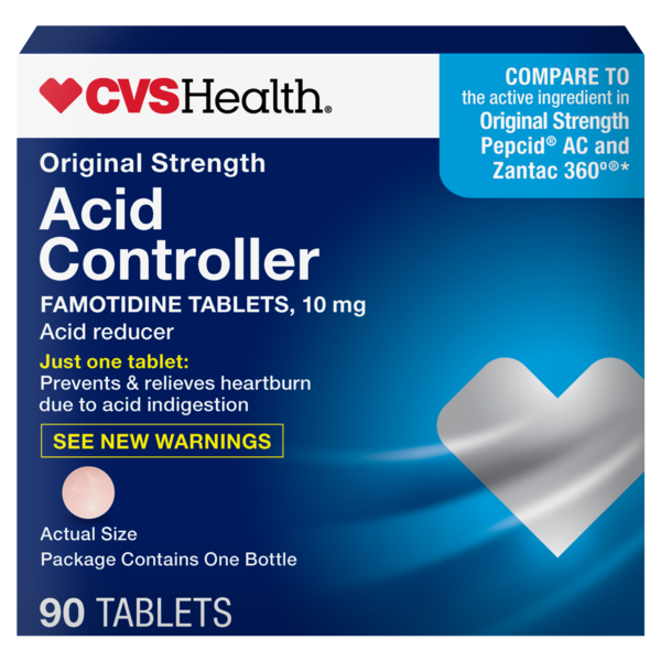 CVS Health Acid Controller Tablets