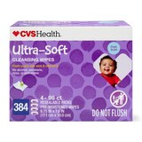 CVS Health Ultra-Soft Cleansing Wipes, 96 CT, 4 PK, thumbnail image 1 of 5