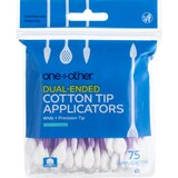 one+other Multi-Purpose Cotton Cosmetic Applicators, 75CT, thumbnail image