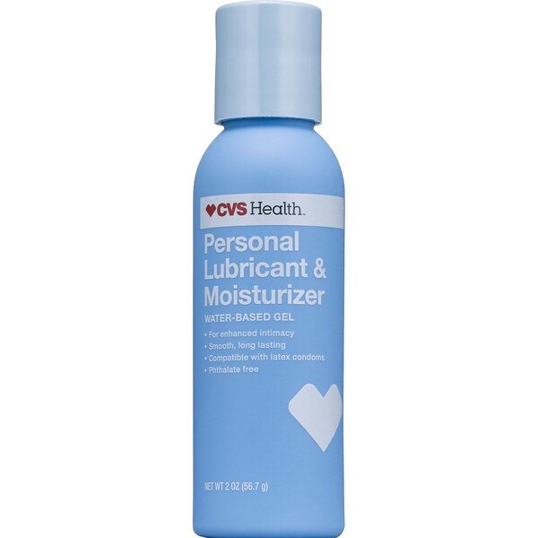 CVS Health Personal Lubricant & Moisturizer, Water-Based Gel, 2 OZ