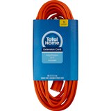 Total Home Grounded Power Cord, Orange, 25 ft, thumbnail image