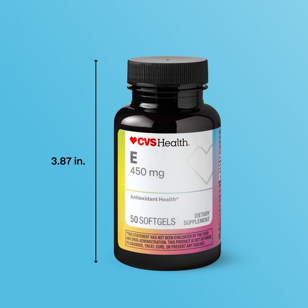 CVS Health Vitamin E Softgels, 50 CT