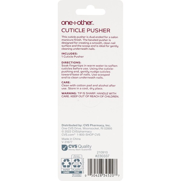 one+other Cuticle Pusher