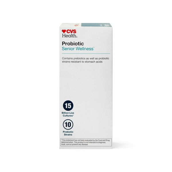 CVS Health Senior Wellness Probiotic Capsules