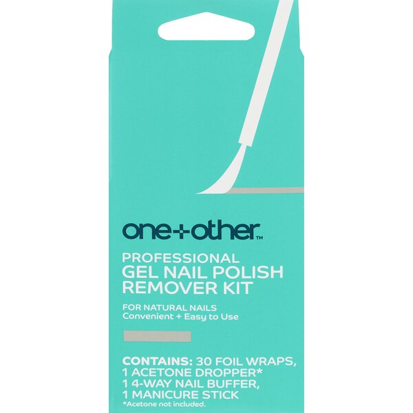 one+other Gel Polish Remover Wraps, 6 OZ
