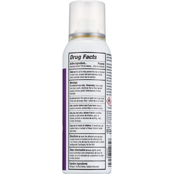 CVS Health 70% Isopropyl Rubbing Alcohol Spray, 3 OZ