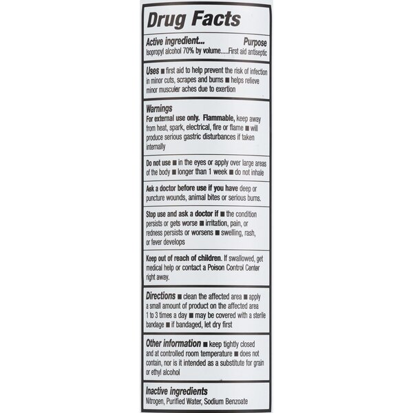 CVS Health 70% Isopropyl Rubbing Alcohol Spray, 3 OZ