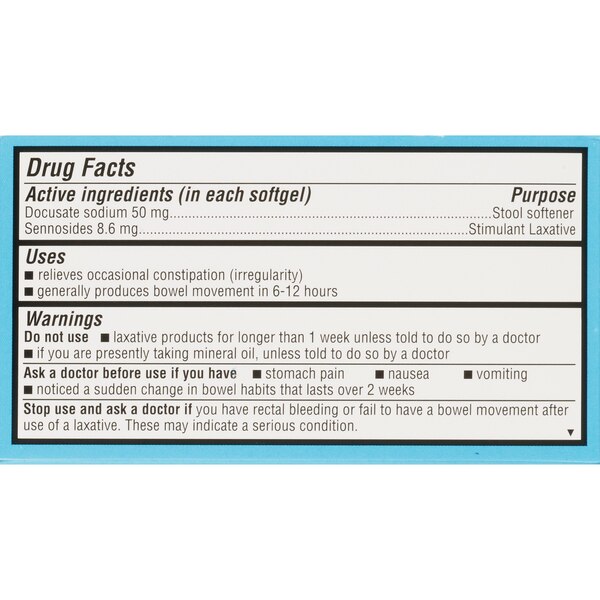 CVS Health Stool Softener Plus Stimulant Laxative Softgels