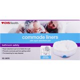 CVS Health Commode Liner with Super Absorbent Pad, thumbnail image