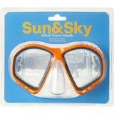 Sun & Sky Adult Swim Mask, Assorted Colors, thumbnail image