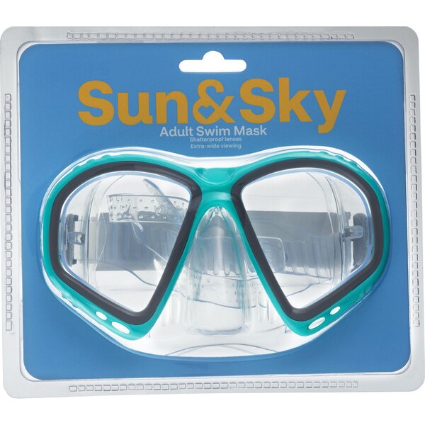 Sun & Sky Adult Swim Mask, Assorted Colors