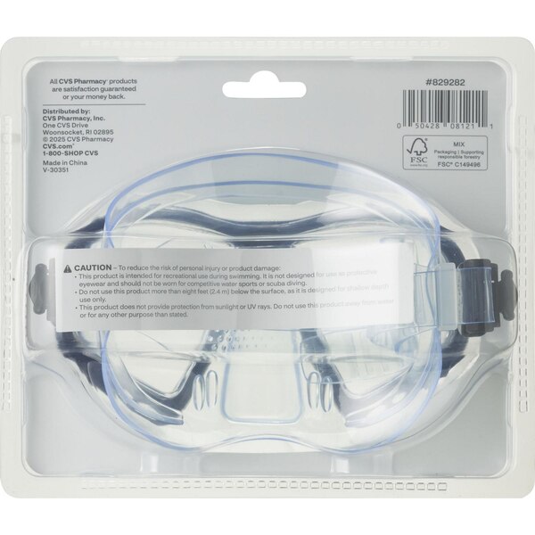 Sun & Sky Adult Swim Mask, Assorted Colors