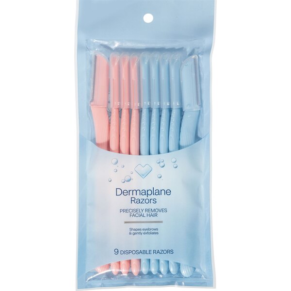 CVS Beauty Dermaplane Facial Razors, 9 CT